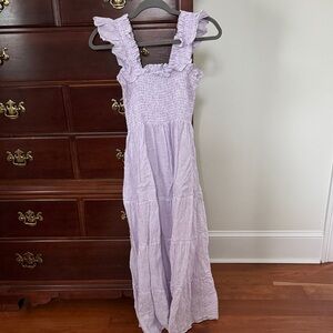 Hill House Lavender Textured Dress